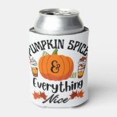 Pumpkin Spice Alles goed Blikjeskoeler (Blikje Voorkant)