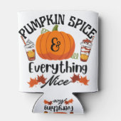 Pumpkin Spice Alles goed Blikjeskoeler (Achterkant)