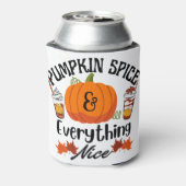 Pumpkin Spice Alles goed Blikjeskoeler (Blikje Achterkant)