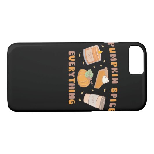 Pumpkin Spice Alles Grappig Herfst Case-Mate iPhone Case (Achterkant (Horizontaal))