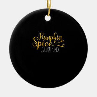 Pumpkin Spice Alles Keramisch Ornament
