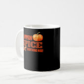 Pumpkin Spice Alles Klassiek Basic Design Koffiemok (Voorkant links)
