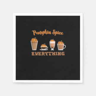 Pumpkin Spice Alles Koffie Essentieel Servet