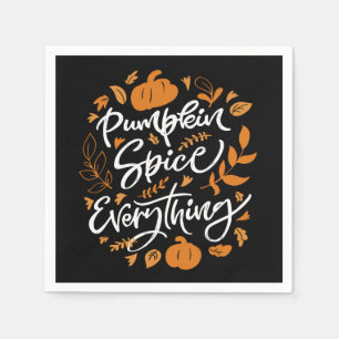 Pumpkin Spice Alles Servet