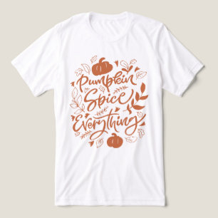 Pumpkin Spice Alles Tri-Blend Shirt