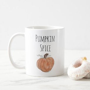 Pumpkin Spice Autumn Coffee Mok