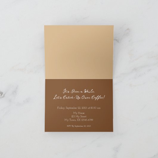 Pumpkin Spice Coffee Get-Together (Binnen)