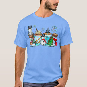 Pumpkin Spice Coffee Latte Herfst Autumn Season He T-shirt