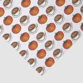 Pumpkin Spice Coffee Latte Tissue Paper Gift Wrap Tissuepapier (Detail)