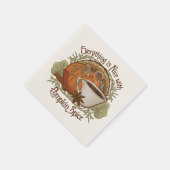 Pumpkin Spice Coffee Party Servet (Hoek)