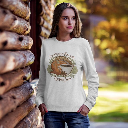 Pumpkin Spice Coffee Trui