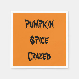 Pumpkin Spice Crazed Servet