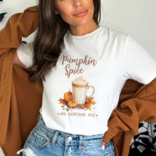 Pumpkin Spice en alles is leuk T-shirt