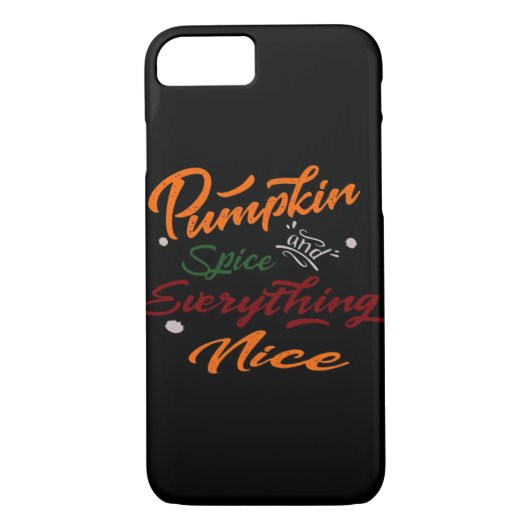 Pumpkin Spice en alles leuke slogan Case-Mate iPhone Case (Achterkant)