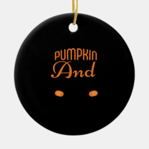 Pumpkin Spice en alles wat goed is slogan Keramisch Ornament