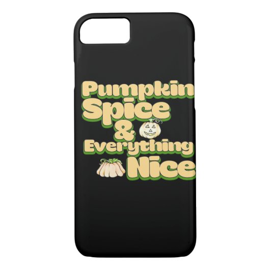 Pumpkin Spice en alles wat leuk is Case-Mate iPhone Case (Achterkant)