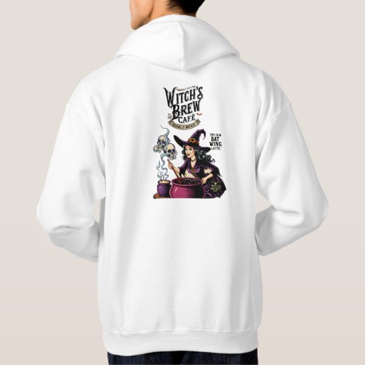 Pumpkin Spice en angsten Hoodie (Achterkant)