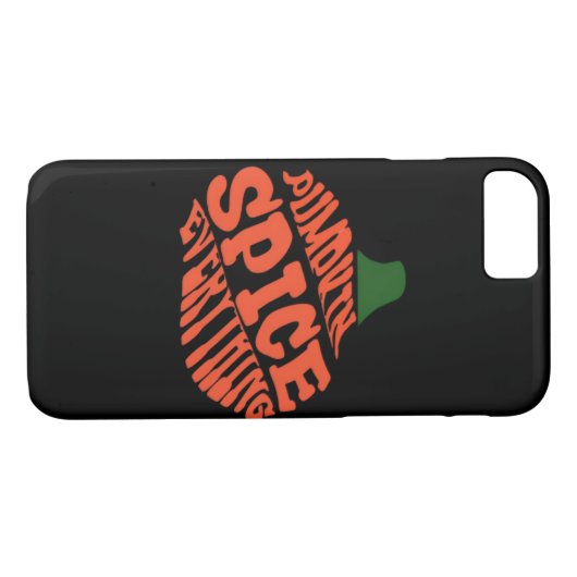 Pumpkin Spice Everything Classic Herfst Slogan Case-Mate iPhone Case (Achterkant (Horizontaal))