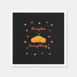 Pumpkin Spice Everything Design Classic Servet