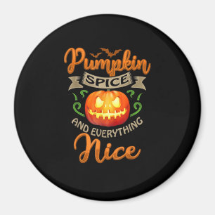 Pumpkin Spice Everything Leuke grap Grappig Hallow Magneet