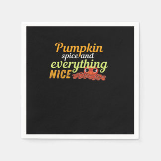 Pumpkin Spice & Everything Leuke Halloween Basic D Servet