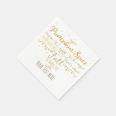 Pumpkin Spice & Everything Leuke Herfst Party Servetten (Hoek)