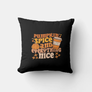Pumpkin Spice & Everything Leuke Herfst Seizoen Kussen