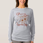 Pumpkin Spice & Everything Leuke Herfst Sweatshirt (Voorkant)