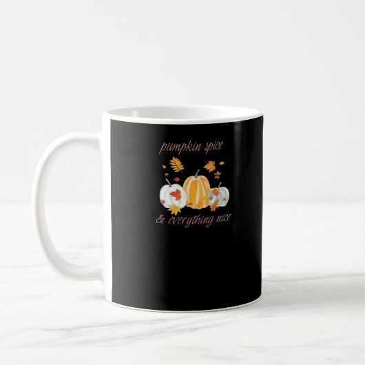 Pumpkin Spice & Everything Leuke Meme Slogan Koffiemok (Links)