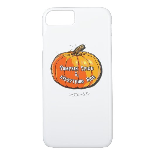 Pumpkin Spice & Everything Leuke Meme Slogan & Quo Case-Mate iPhone Case (Achterkant)