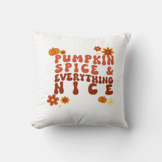 Pumpkin Spice & Everything Leuke Meme & Trend Kussen