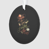 Pumpkin Spice Everything Leuke slogan Ornament (voorkant)