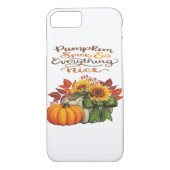 Pumpkin Spice & Everything Leuke Slogan Vibes Case-Mate iPhone Case (Achterkant)