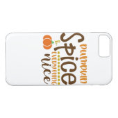 Pumpkin Spice & Everything Leuke Trend Slogan & Qu Case-Mate iPhone Case (Achterkant (Horizontaal))
