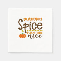 Pumpkin Spice & Everything Leuke Trend Slogan & Qu