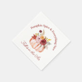 Pumpkin Spice & Everything Nice, herfst Thanksgivi Servet (Hoek)