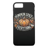 Pumpkin Spice Everything Slogan Quote Case-Mate iPhone Case (Achterkant)