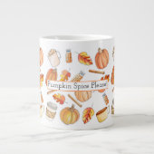 Pumpkin Spice Extra Grote Beker (Voorkant)