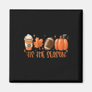 Pumpkin Spice Football Dit is de seizoensgebonden Magneet