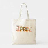 Pumpkin Spice Funny Herfst Slogan Tote Bag (Achterkant)