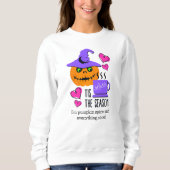  Pumpkin Spice Halloween Sweatshirt (Voorkant)