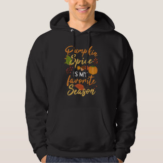 Pumpkin Spice is mijn favoriete seizoen... grappig Hoodie