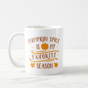 Pumpkin Spice is mijn favoriete seizoen Koffiemok