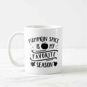 Pumpkin Spice is mijn favoriete seizoen Koffiemok