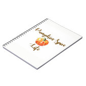 Pumpkin Spice Journal Notitieboek (Linkerzijde)