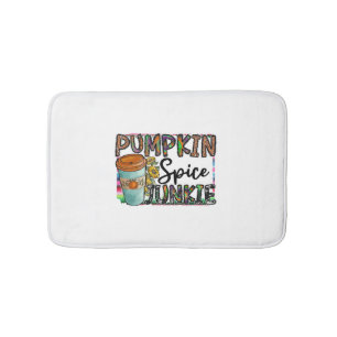 Pumpkin Spice Junkie Badmat