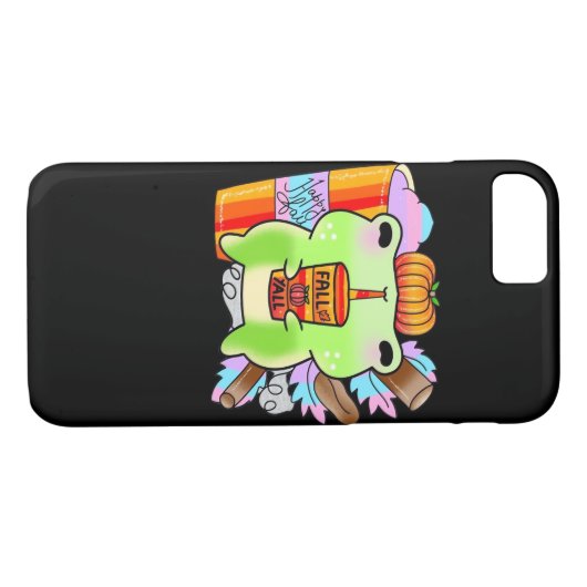 Pumpkin Spice Latte Froggy Lover Case-Mate iPhone Case (Achterkant (Horizontaal))