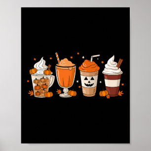 Pumpkin Spice Latte Herfst Coffee Pumpkin Spice da Poster