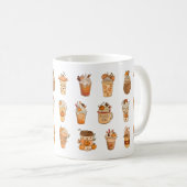 Pumpkin Spice Latte Koffiemok (Voorkant rechts)