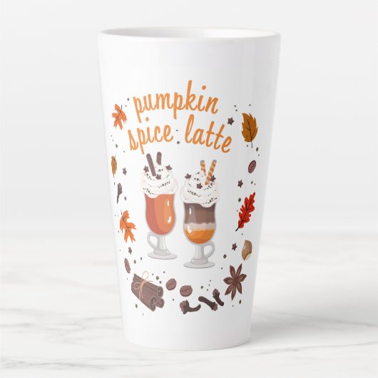Pumpkin Spice Latte Mok (Voorkant)